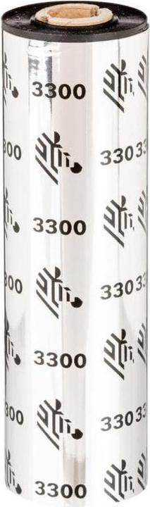 Produktbild Zebra ZipShip 3300, Wax/Resin (11 cm, Schwarz)