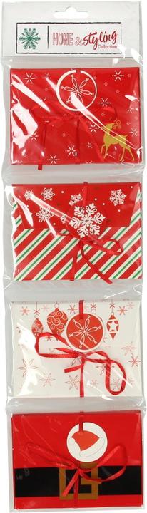 No Name Geschenkkartenbox, 4St. (Geschenktüte, 4 x)