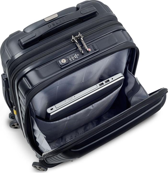 Image du produit Delsey Shadow 5.0 chariot de cabine à 4 roues Compartiment pour ordinateur portable de 55 cm avec plis (41 l, Bagage à main (jusqu'à 50l))