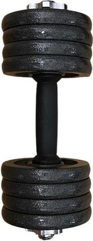 Immagine prodotto Gym Universe Set di manubri da 15 kg con valigetta cromata (2 x 1,5 kg, 8 x 1,25 kg, 4 x 0,5 kg)