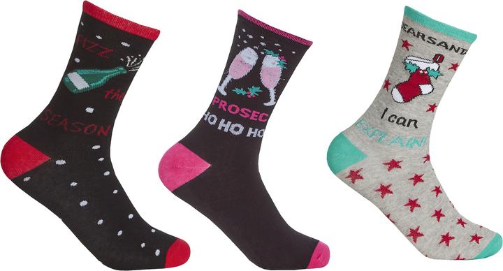 Produktbild Universal Textiles Socken Weihnachtliches Design(3Erpack) (3er Pack, 30, 42)