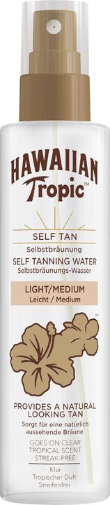 Actual product image Hawaiian Tropic Self-Tan.-Water light/medium (Self tanning spray, 190 ml)