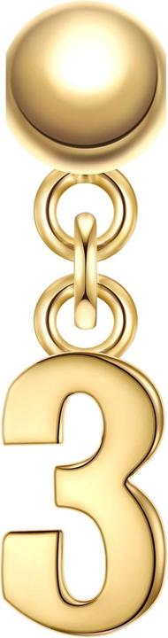 Immagine prodotto Glanzstücke München Ciondolo da donna numero 3 - 36872 (Argento)