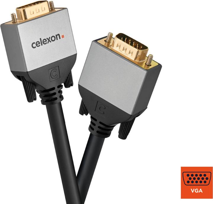 Actual product image Celexon VGA cable 7.5m - Professional Line (7.50 m, VGA)