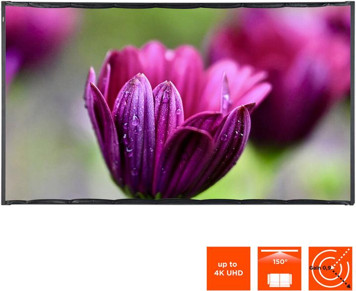 Produktbild Celexon basic line Faltrahmenleinwand 16:9, 80" - Rahmen-Leinwand, Heimkino- und Outdoor-Leinwand, F (80", 16:9)