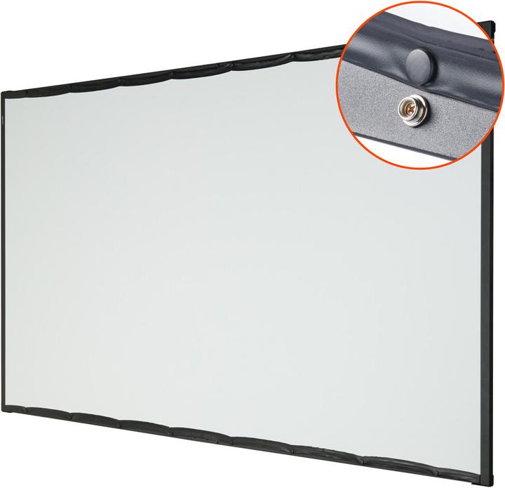 Produktbild Celexon basic line Faltrahmenleinwand 16:9, 80" - Rahmen-Leinwand, Heimkino- und Outdoor-Leinwand, F (80", 16:9)