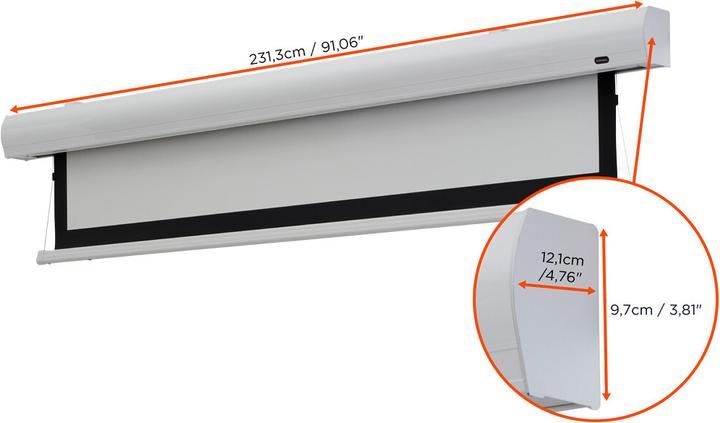 Actual product image Celexon Screen HomeCinema Tension 200 x 113 cm, 90" - MWHT (90", 16:9)