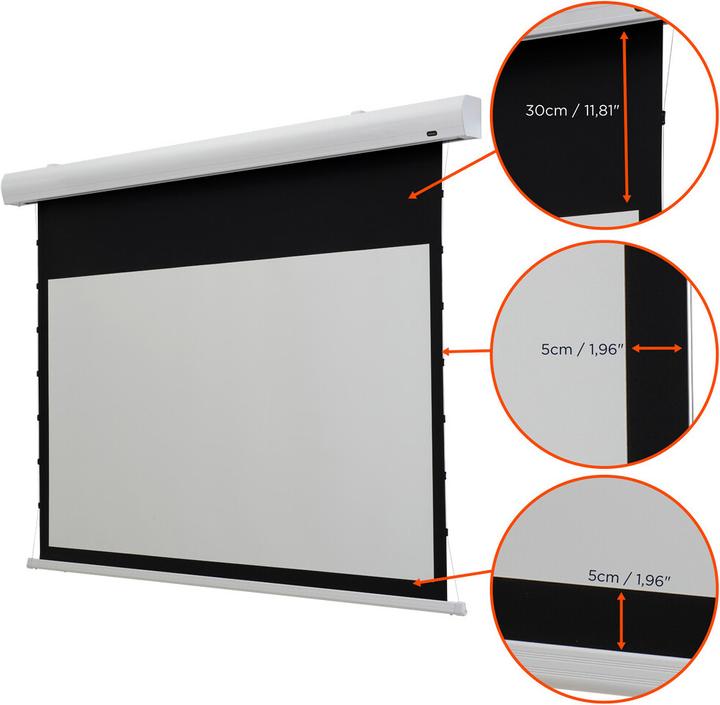 Actual product image Celexon Screen HomeCinema Tension 200 x 113 cm, 90" - MWHT (90", 16:9)