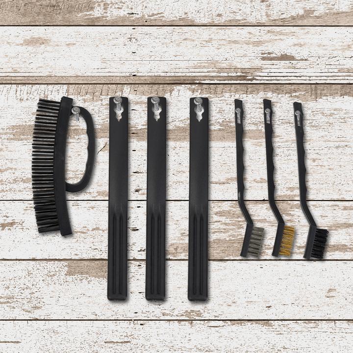 Immagine prodotto Relaxdays Set di Spazzole Metalliche, 7 Pz.