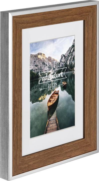 Actual product image Hama Plastic frame Sierra, walnut, 15 (10 x 15 cm)