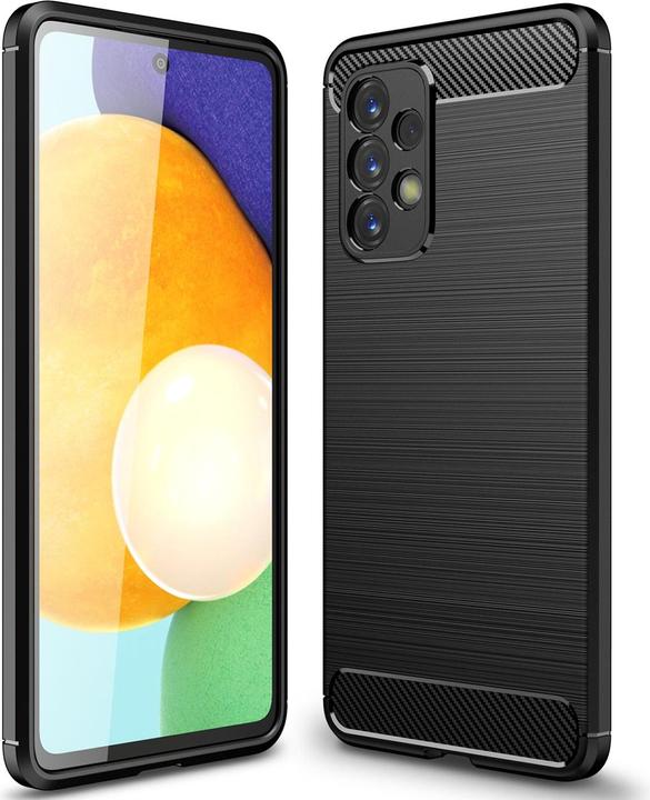 Produktbild Nalia Carbon-Look Silikon Hülle (Samsung Galaxy A53)