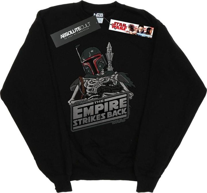 Star Wars Boba Fett Skeleton Sweatshirt Jungen