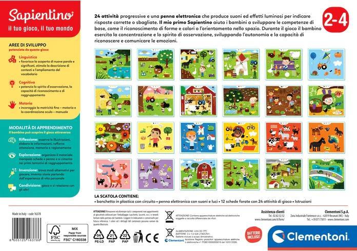 Immagine prodotto Clementoni Il Mio Primo Sapientino Fattoria (Italiano)