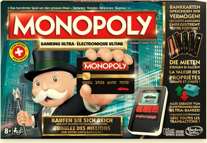 Hasbro Monopoly Ultimate Banking (Allemand, Français, Italien)