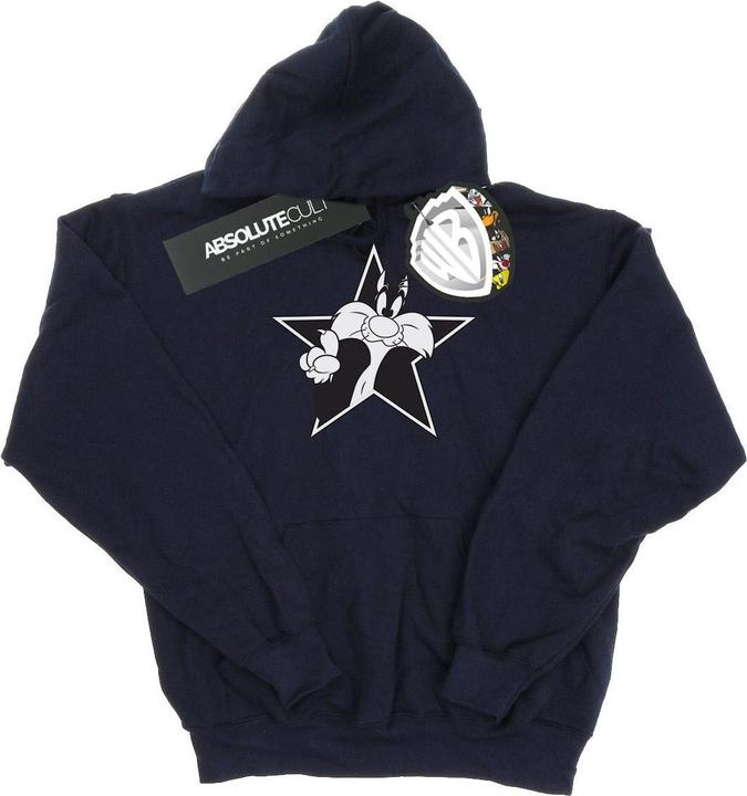 Produktbild Looney Tunes Sylvester Mono Star Kapuzenpullover (S)