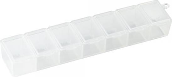 Actual product image BrillBird Container for stones 7 compartments