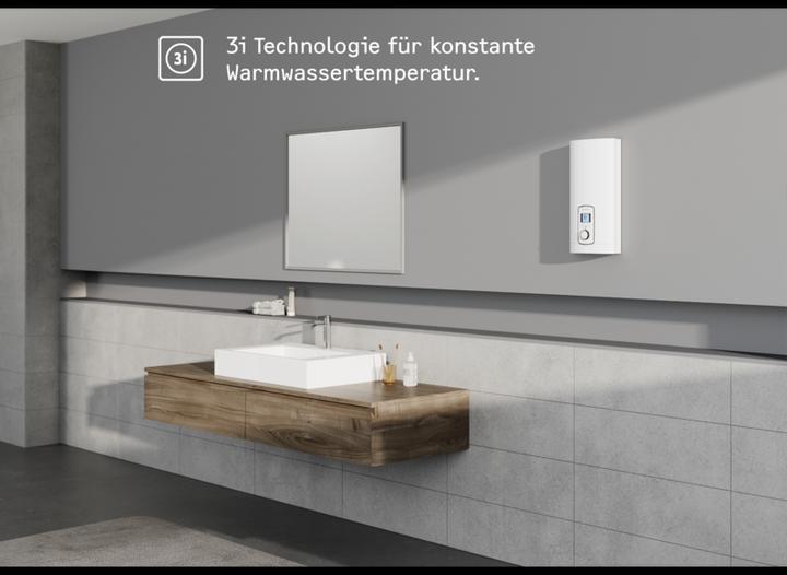 Produktbild Stiebel Eltron DEL 18/21/24 Plus Elektronischer Durchlauferhitzer, 3i Technologie