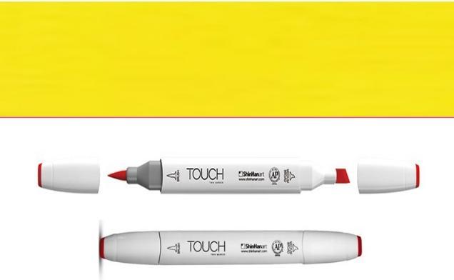 Actual product image Brushmarker (Yellow, 3 mm, 1 x)