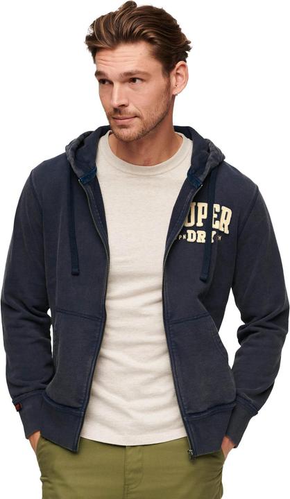 Image du produit Superdry Veste sweat Casual Confortable Vintage Athletic Zip Hoodie (XXL)