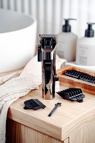 Actual product image Mesko | Hair Clipper with LED Display | MS 2842 | Cordless | Number of length steps 8 | Grey