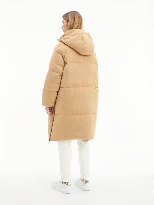 Actual product image Calvin Klein Jeans faux suede oversized puffer down coat - 102457 (L)