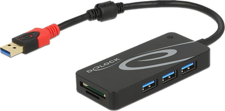 Produktbild Delock USB 3.1 Hub Gen 1 Hub USB Typ-A (USB-A, 3 Ports)