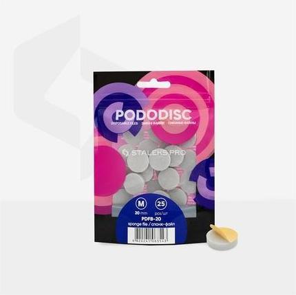 Image du produit Staleks Pododisc Pro M Tampons de polissage remplaçables 25Pcs. (25 x)