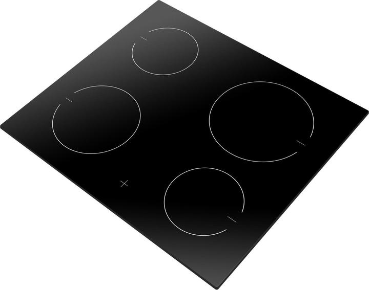 Actual product image Amica Glass ceramic hob Frameless 57.6 x 51.8 cm 4 cooking zones EC 744 000 C