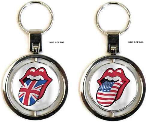 The Rolling Stones UK & US Tongues Schlüsselanhänger