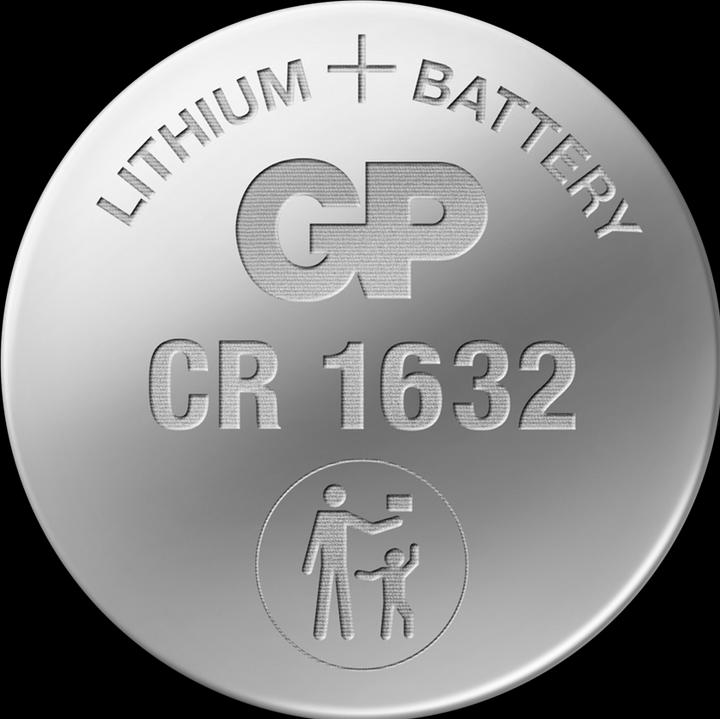 Image du produit GP Batteries PILE BOUTON LITHIUM CR1632 (1 pcs, CR1632, 140 mAh)