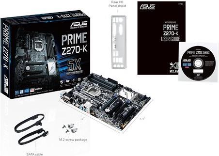 Produktbild ASUS Prime Z270-K (LGA 1151, Intel Z270, ATX)