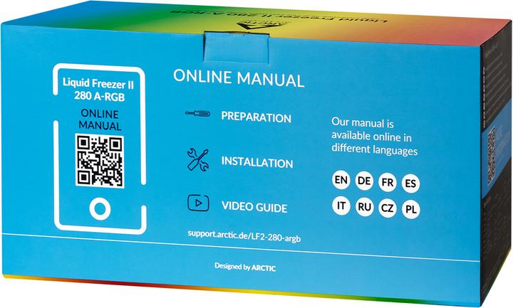 Actual product image Arctic Liquid Freezer II 280 A-RGB