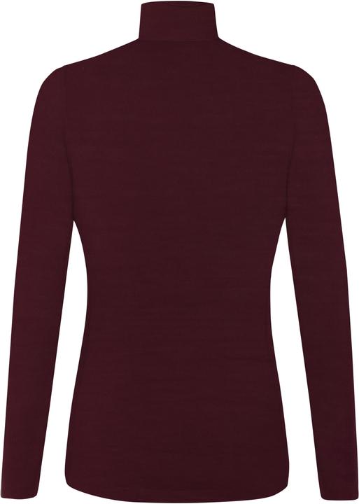 Actual product image Normani Damen Merino Langarm mit 1/4 Zipper „Launceston“ - 9669 (XS)