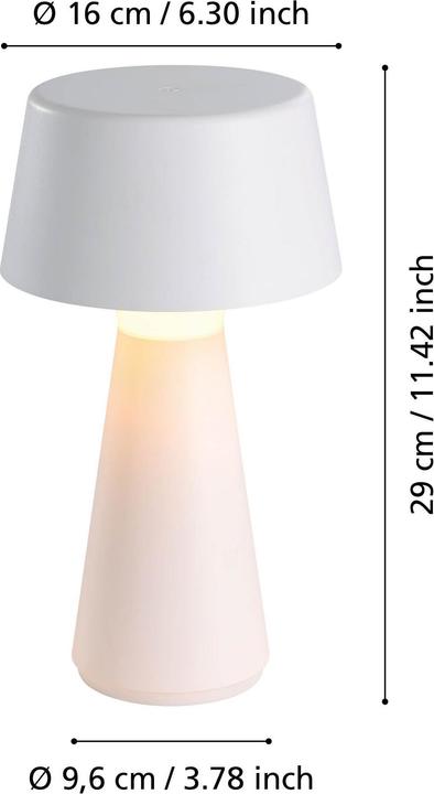 Actual product image EGLO Huesa table lamp (240 lm)