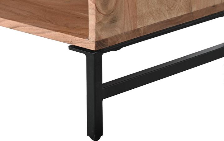 Actual product image Esprit TV furniture Home Brown Black Metal Acacia 145 x 40 x 52 cm