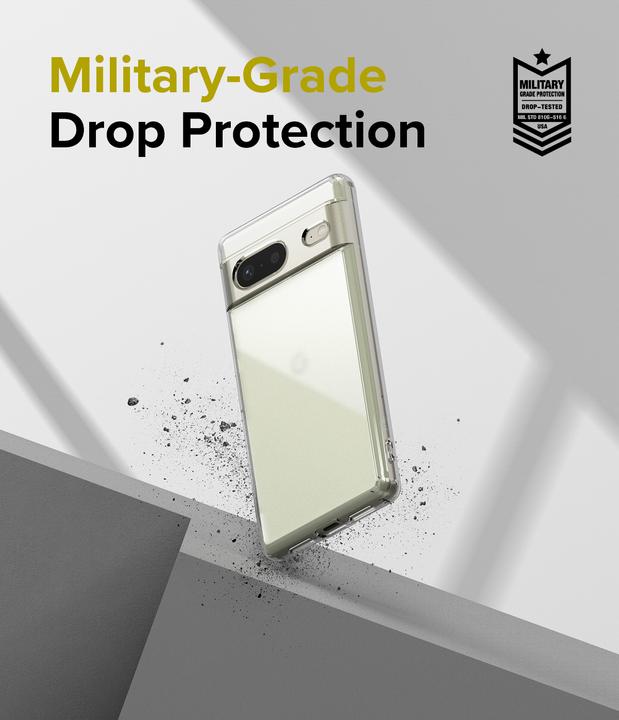 Actual product image Ringke Fusion case for Google Pixel 7 transparent transparent case (Google Pixel 7)