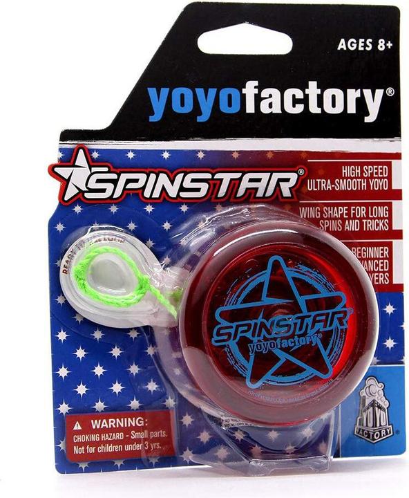 Actual product image Yoyo Spinstar, red