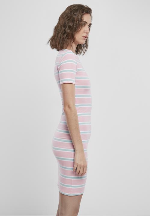 Actual product image Urban Classics Ladies Stretch Stripe Dress (S)