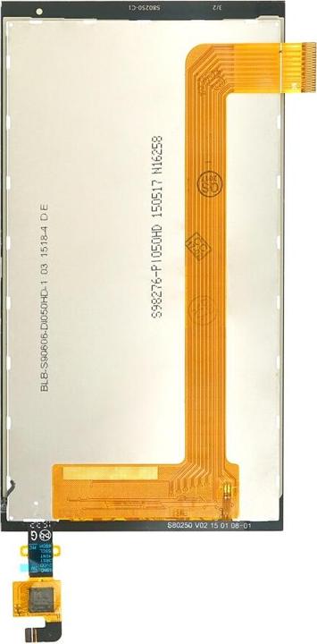 Actual product image OEM HTC 620 LCD without frame black (HTC Desire 620)