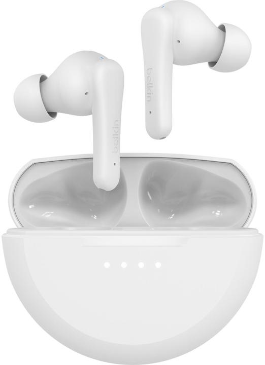 Produktbild Belkin Soundform Rhythm True Wireless In-Ear weiss AUC012btWH (ANC, 8 h, Kabellos)