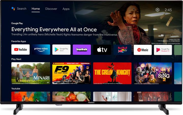 Medion LIFE P14031 (MD 29242) Android TV™ (40", LCD, Full HD)