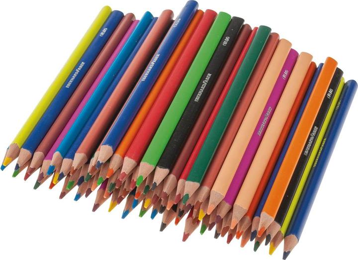 Actual product image EberhardFaber Coloured pencil crayons 72x thick, soft, assorted (Multicolor, 72 x)