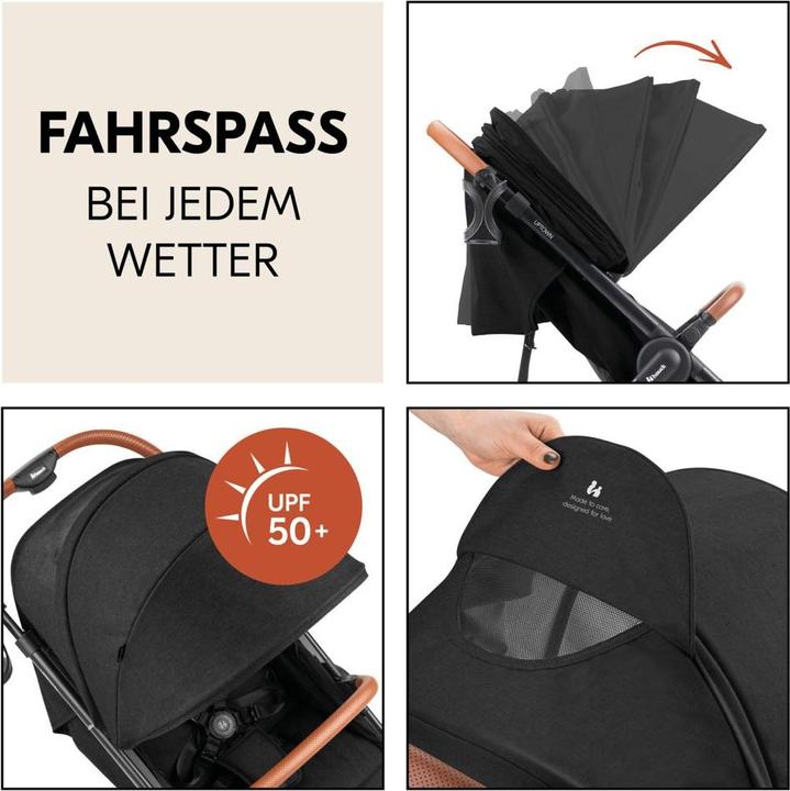 Produktbild Hauck Buggys & Sportwagen Buggy & Sportwagen UpTown Black (mit Liegefunktion
