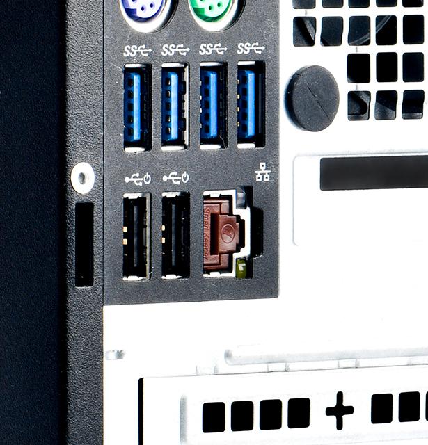 Actual product image Smart Keeper Basic RJ45 Port Blocker brown 100 pcs.