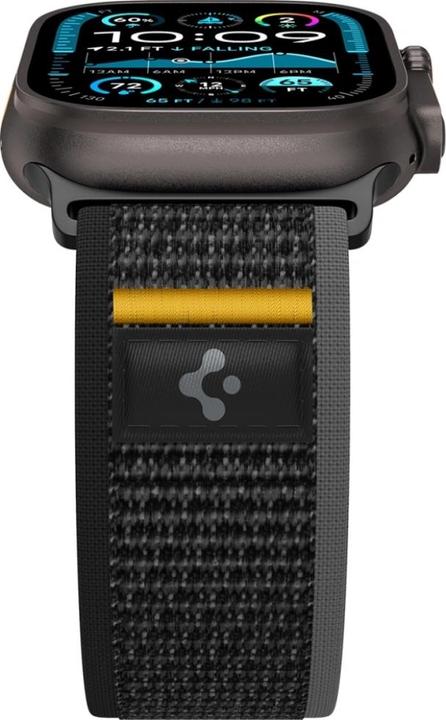 Produktbild Spigen Band Athlex Air for Apple Watch 6/7/8/9/10/SE/Ultra 1/Ultra 2 (44/45/46/49 mm) black (Stoff)