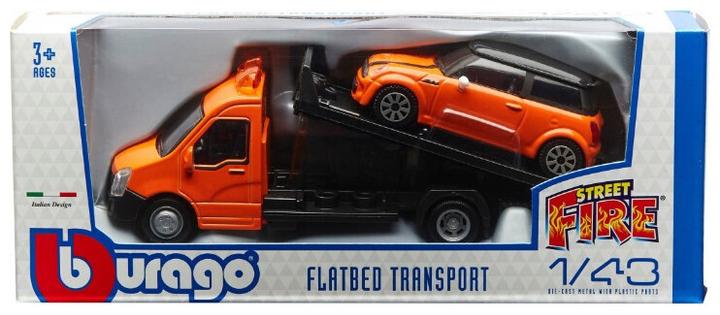 Image du produit Bburago Camion de pompier de rue W Mini Cooper S 1:43