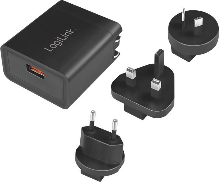 Produktbild LogiLink USB Travel Charger (18 W)