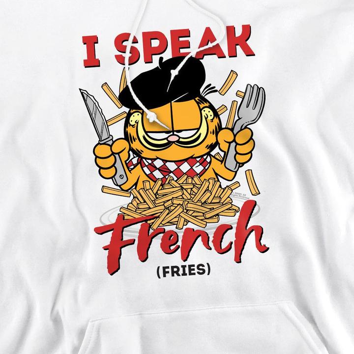 Immagine prodotto Garfield Speaking Love Felpa con Cappuccio Uomo (S)