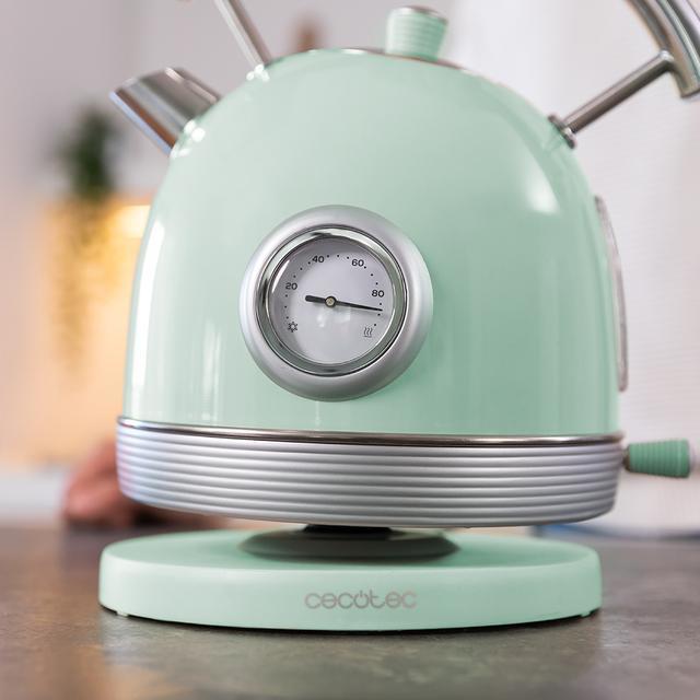 Produktbild Cecotec Hervidor De Agua Thermosense 420 Vintage Light Green (1.80 l)