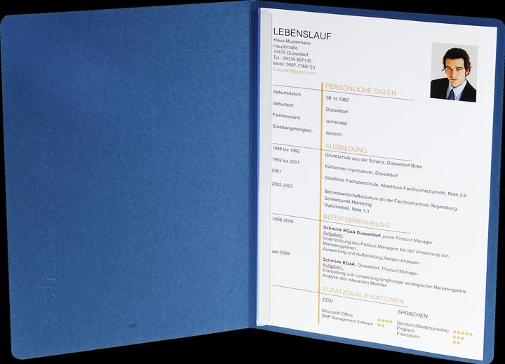 Produktbild Exacompta Bewerbungsmappen (A4, 1 x)